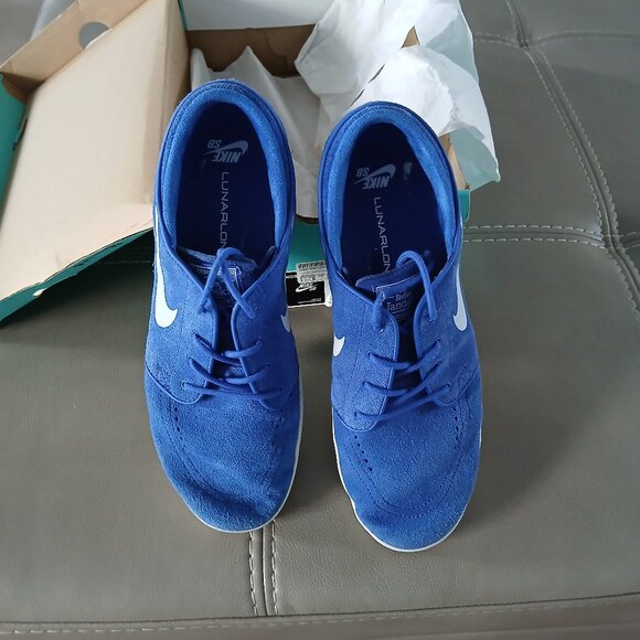 Nike Lunar Stefan Janoski Blue - Picture 1 of 5